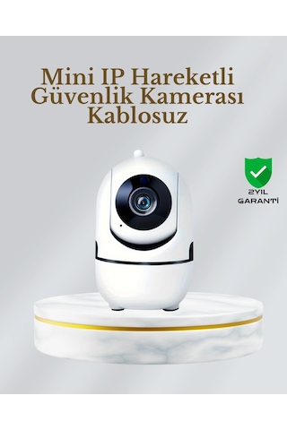 Mey İthalat 360 Dönen Akıllı Wifi Kamera Uzaktan Kontrol Ve İki Yönlü Ses Özellikli