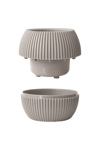 Omnipazar Krs-363 Dekoratif Plastik Mercan Saksı 0.7 Litre No 3 49344503