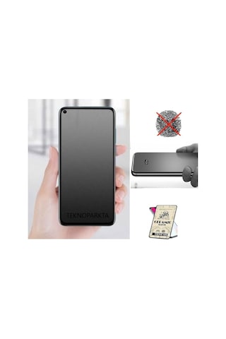 Oppo Reno 6 Lite Ekran Koruyucu Mat Seramik Esnek Tam Kaplayan Cam Nano