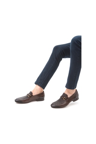 Tamer Tanca Erkek Hakiki Deri Kahverengi Makosen Ayakkabı 477 19707 K Erk Ayk Khv Zmb Bfl/khv Org Kahverengi