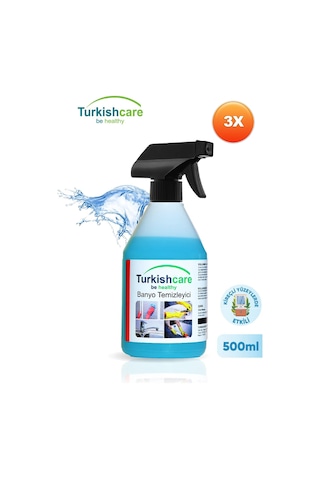 Banyo Ve Kireç Sökücü Temizleyici Sprey 500 Ml. Üçlü Set Diğer
