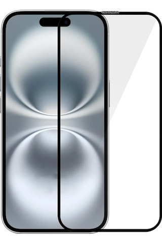 Yesido İphone 16 Uyumlu Premium 5d Temperli Cam Ekran Koruyucu