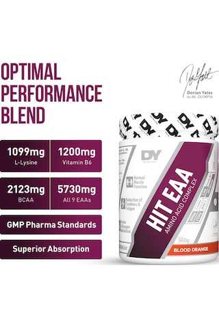 Dy Nutrıtıon Dorian Yates Hıt Eaa Amıno Acıd Comlex 300 Gr Karışık