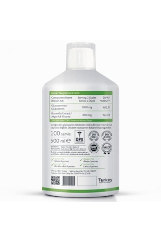 Glukozamin Sıvı S1 500 ML Likit