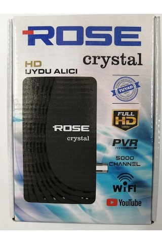 Rose Crystal Hd Uydu Alıcı Receiver