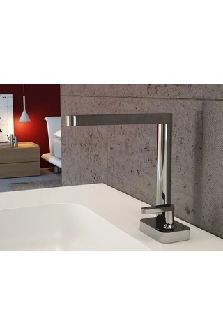 İtalyan Webert Living Lavabo Batrayası Krom,sifon Kumandalı Lv830101015
