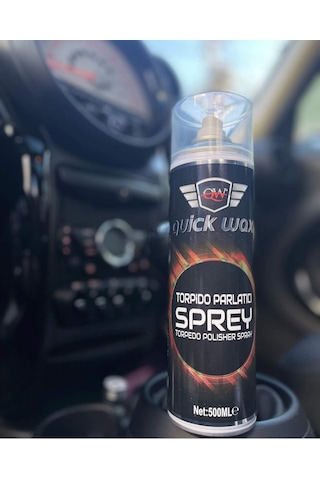 Quickwax Torpido Parlatıcı Sprey Torpido Koruyucu Köpük 500 Ml