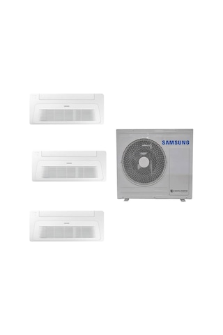 Samsung Wind Free Multi AJ080TXJ4KH/EA 8 kW 1 Dış + 3 İç Ünite (9+9+18) Tek Yön Kaset Tipi Klima Samsung Wind Free Multi AJ080TXJ4KH/EA 8 kW 1 Dış + 3 İç Ünite (9+9+18) Tek Yön Kaset Tipi Klima