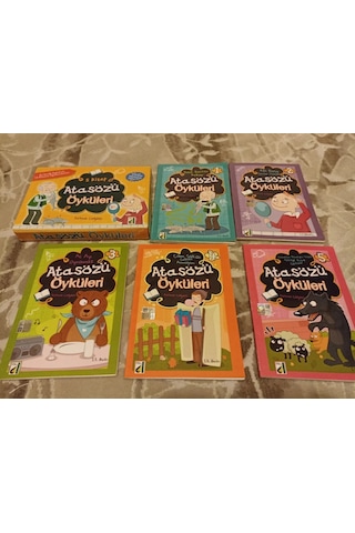 2 Ve 3.Sınıf Atasözü Öyküleri 5 Kitap Set + Hds Damla Yayın