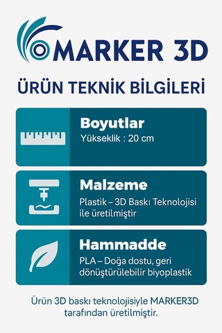 3dprototürk Dekoratif Köşeli Formlu Geyik Heykeli Modern Dekoratif Obje Figür