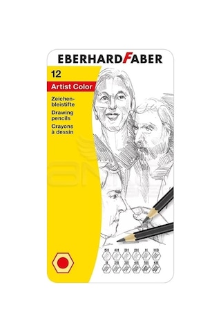 Eberhard Faber Artist Color Dereceli Çizim Kalemi Seti 12li 516913