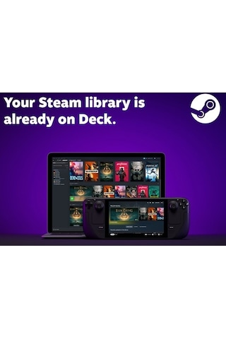 Steam Deck 512 GB Oyun Konsolu