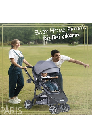 Baby Home BH-945 Paris Amortisörlü Travel Sistem Bebek Arabası