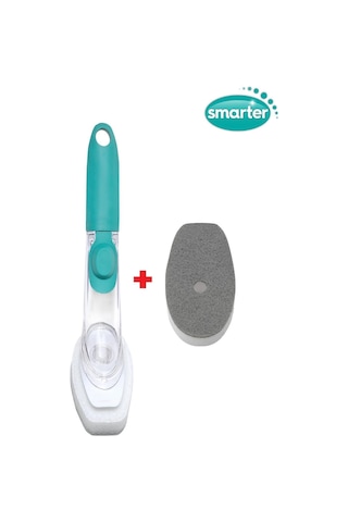 Smarter Deterjan Hazneli Bulaşık Süngeri + Sünger Yedek