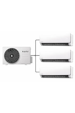 Airfel Vista Serisi 3LMX80 28000 Btu Dış 12 + 12 + 12 İç Multi Split Klima