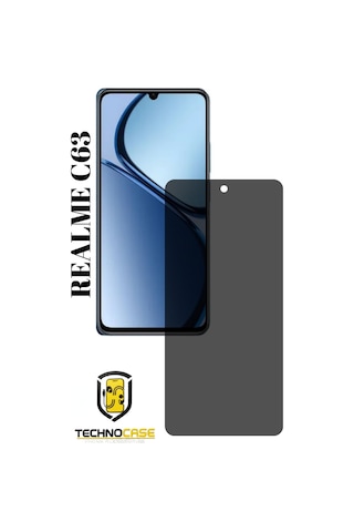 Realme C63 Mat Hayalet Nano Cam Darbelere Karşı Dayanıklı Esnek Nano Ekran Koruyucu