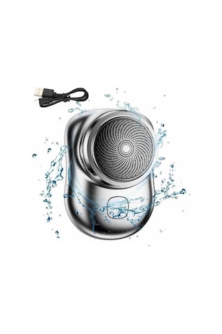 Mini Sıfır Sakal Yanak Tıraş Makinesi Usb Şarjlı Sıfır Sakal Taşınabilir Korumalı