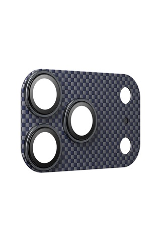 Apple Uyumlu   iPhone 17 Pro Max Benks Armorwarrior Aurora Serisi Kevlar Kamera Lens Koruyucu Mavi