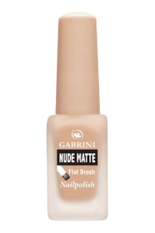 Gabrini Nude Matte Nailpolish Nude Mat Oje
