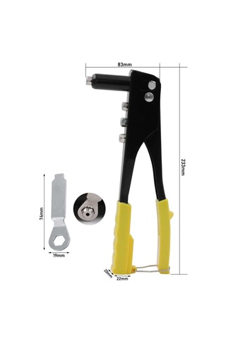 Manuel Pop Perçin Tabancası 2.4 Mm - 3.2 Mm - 4.0 Mm - 4.8 Mm