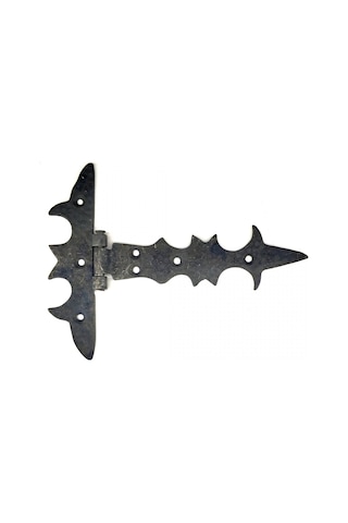 Antika Tarz Dekoratif Pirinç Kuyruklu Lale Menteşe - 147x193 Mm, Oksit 169a8 Diğer