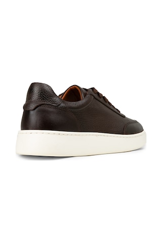 Deery Erkek Hakiki Deri Kahverengi Sneaker Ayakkabı - 04406mkhve01