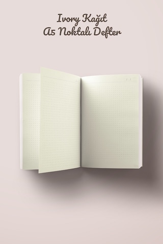 Etnik Desen Serisi 9 Merdümgiriz Bullet Journal A5 Noktalı Defter Çok Renkli