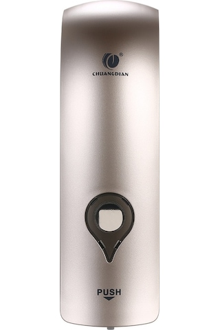 Novahub 300ml Duvar Montaj Sabunluk - Şık Beyaz/gri/altın Şampanya, Pratik Tasarım Şampanya Altın