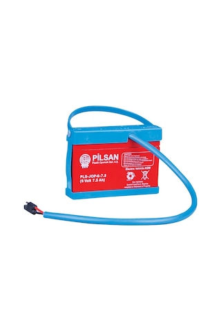 Pilsan 6 Volt 7.5 Ah Çocuk Araba Aküsü Kasalı Akü 6V 7.5 Amper