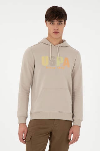 U.s. Polo Assn. Erkek Taş Sweatshirt 50293354-vr049 Taş