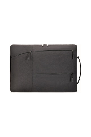 Geeksen 14.6 İnç Siyah Bilgisayar İç Çantası -  Huawei Xiaomi Lenovo Tablet Koruyucu Kılıfı, Dayanıklı Ve Kompakt Tasarım Siyah