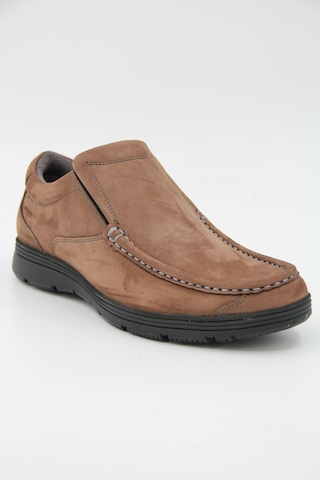 Cabani 3641701 Erkek Klasik Ayakkabı - Kahverengi Nubuk-kahverengi Nubuk