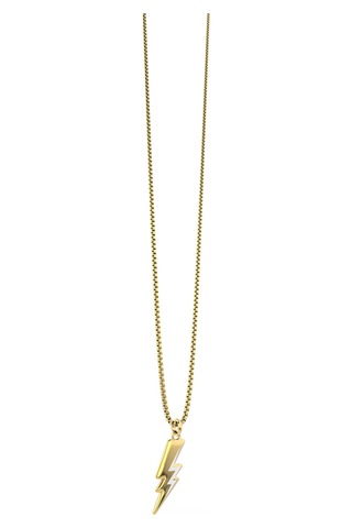 Metalmorphose Şimşek Kolye Altın - Gümüş