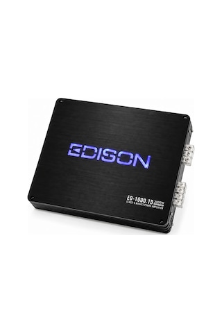 Edison Ed-1000.1d Mono Bass Amfi 1000 Rms Bass Kontrol Dahil Class D Edison Ed-1000.1d Mono Bass Amfi 1000 Rms Bass Kontrol Dahil Class D