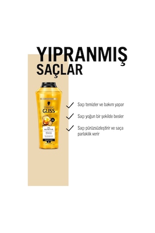 Gliss Oil Nutritive Besleyici Şampuan 400 ML