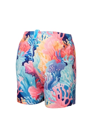 Arena Water Prints Beach Çocuk Beyaz Deniz Şortu 007186820