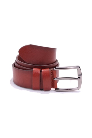Dagoster DMK26-467DG Taba 4 CM Hakiki Deri Erkek Kemer Taba