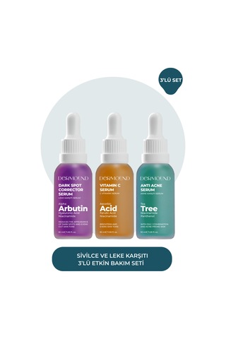 Dermoend 3'lü Serum Seti