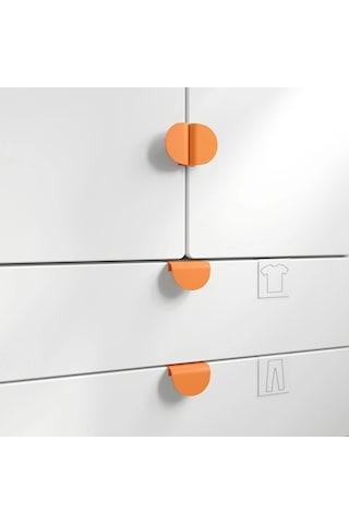Ikea Latmask 2'li Mobilya Kulpu 60 Mm Turuncu