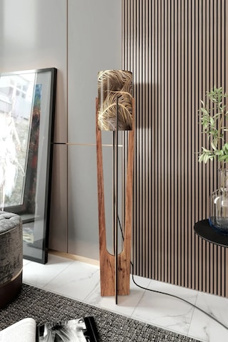 Ravilo Minimalist Ceviz Lambader Areka Çok Renkli