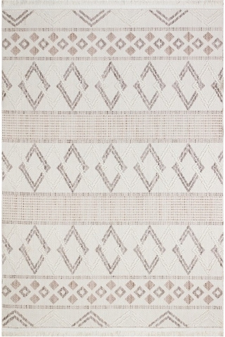 Türkmen Halı Bengal Bn01 Bej Modern Desen Halı