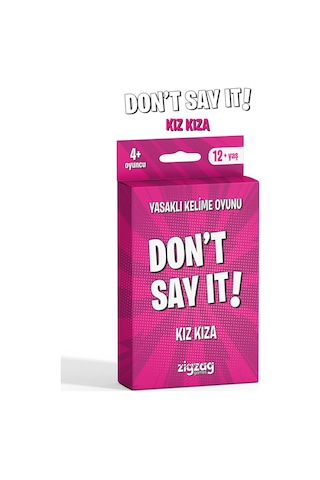 Yasaklı Kelime Oyunu / Don't Say It - Kız Kıza