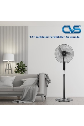 Cvs Dn 91032 Uzaktan Kumandalı 18'' 110 Watt Ayaklı Vantilatör