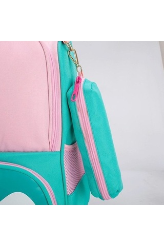 Kızlar İçin Sevimli Karikatür Kedi Okul Sırt Çantası Ilkokul Çantaları Çocuklar Seyahat Sırt Çantaları Mochila Escolar Lı12lq Mor