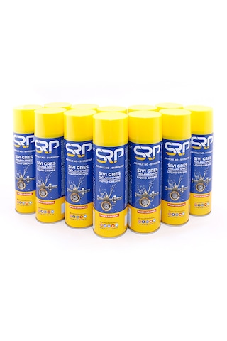 Srp Sıvı Gres Yağlama Spreyi 500 Ml, 12li Set
