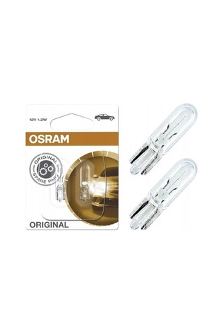 Dipsiz Gösterge Ampul 12v 1.2w T5 2721-02b 2 Adet Diğer