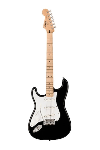 Squier 0373162506 Sonic Stratocaster Solak Elektro Gitar Siyah Solak Çalım İçin Akçaağaç Klavye Ve Siyah Gövde Squier 0373162506 Sonic Stratocaster Solak Elektro Gitar Siyah Solak Çalım İçin Akçaağaç Klavye Ve Siyah Gövde
