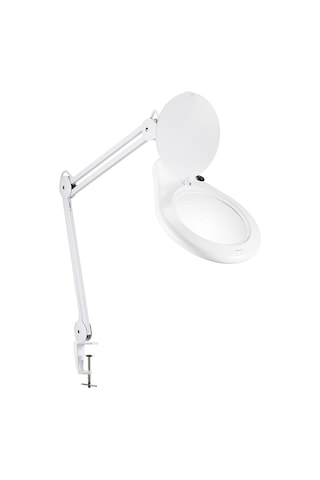 Bresser Masa Kelepçeli Led Büyüteç 2x Büyütme 175 MM