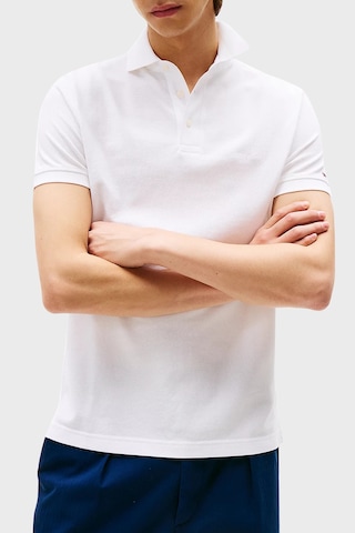 Tommy Hilfiger Erkek Polo Yaka T Shirt Mw0mw38456 Ybr Beyaz Beyaz