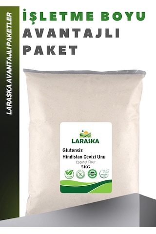 Glutensiz Hindistan Cevizi Unu 5kg - Coconut Flour Gluten Free